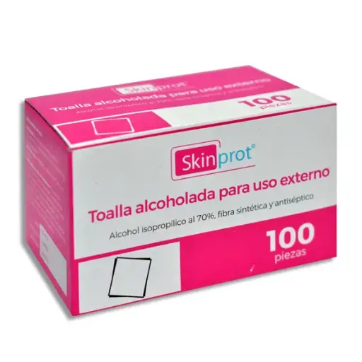 [7506022323514] TOALLAS ALCOHOLADAS Caja - c/100