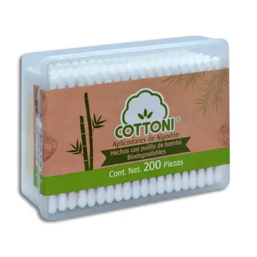 [7503014279729] APLICADORES DE ALGODON COTTONI Caja - c/200