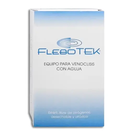 [7501125125331] FLEBOTEK CON AGUJA Pieza - 1 Pieza