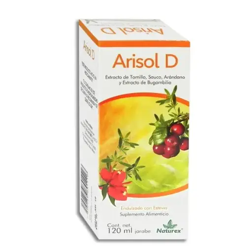 [7502259891116] ARISOL D Jarabe - 120 ml