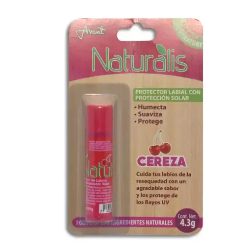[7501361110061] PROTECTOR LABIAL NATURALIS CEREZA Blister - 4.3 g