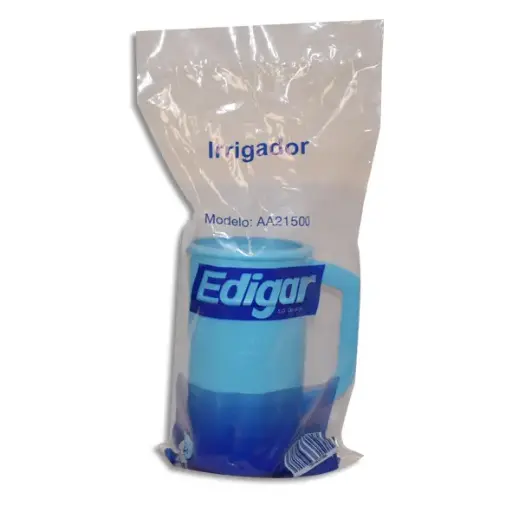 [7501463315005] IRRIGADOR DE PLASTICO AZUL Pieza - 1 Pieza