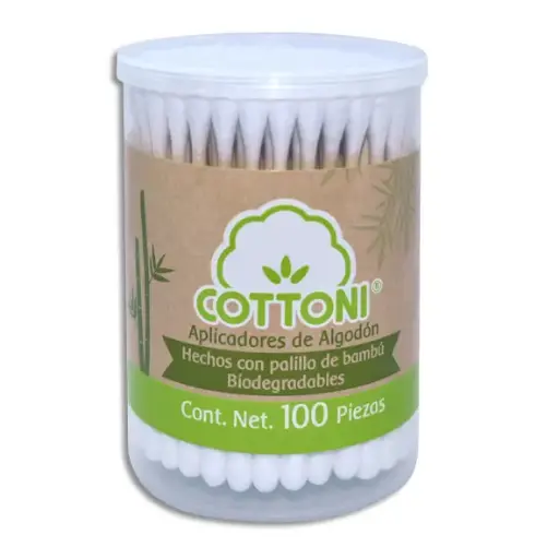 [7503014279712] APLICADORES DE ALGODON COTTONI Tarro - c/100