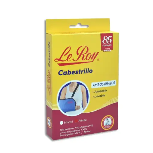 [729513132076] CABESTRILLO ALGODON ADULTO Caja - 1 Pieza