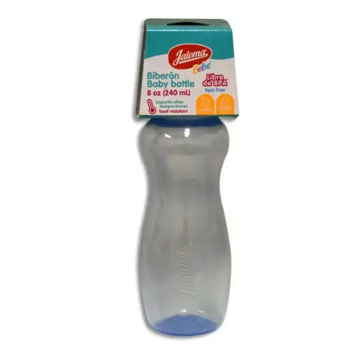 [759684151712] BIBERON SILUET AZUL 8OZ Pieza - 1 Pieza