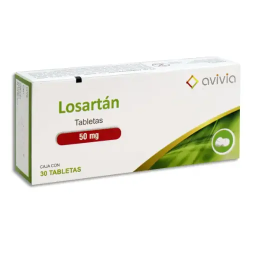 [7502216803923] LOSARTAN AVIVIA Tabletas - c/30