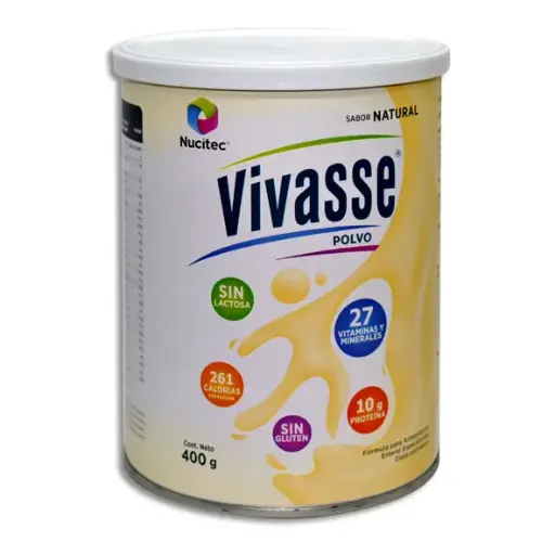 [7506353200478] VIVASSE NATURAL Polvo - 400 g