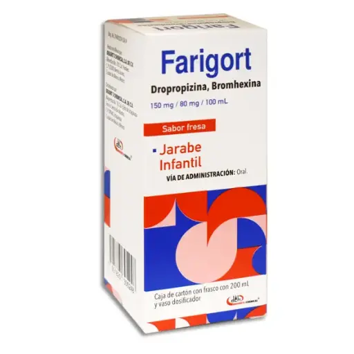 [7501825305248] FARIGORT INFANTIL Jarabe - 200 ml