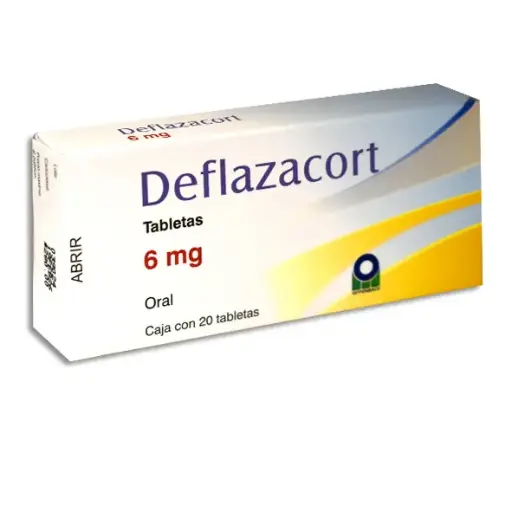 [7502004402635] DEFLAZACORT 6MG OFFENBACH Tabletas - c/20