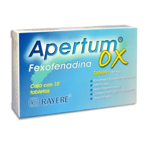 [7502003380224] APERTUM OX 120MG Tabletas - c/10