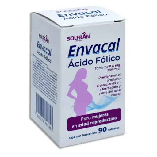 [7502274791828] ENVACAL Tabletas - c/90
