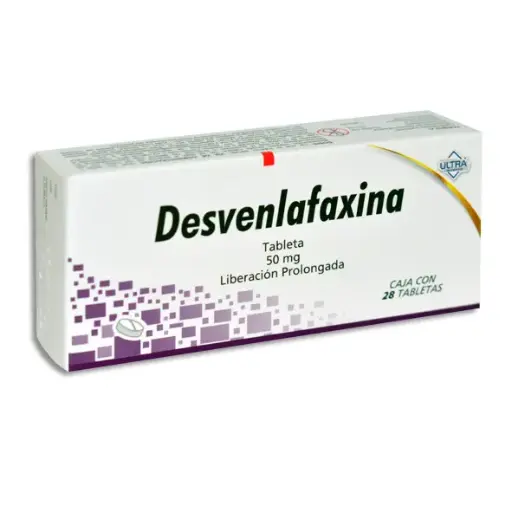 [7502216790827] DESVENLAFAXINA 50MG ULTRA Tabletas LP - c/28