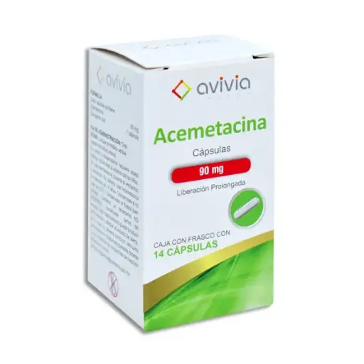 [7502216807440] ACEMETACINA AVIVIA Capsulas LP - c/14