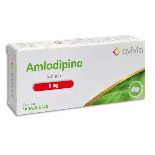 [7502216804654] AMLODIPINO AVIVIA Tabletas - c/10
