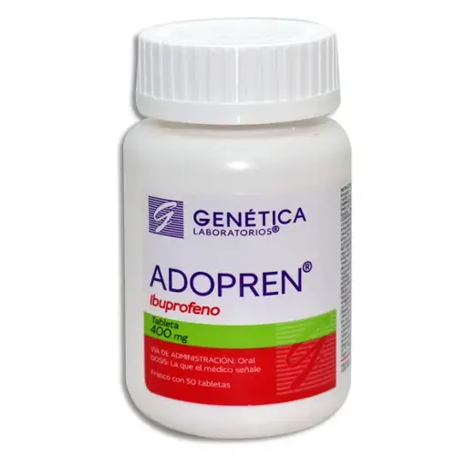 [7501842900693] ADOPREN 400 MG Tabletas - c/50