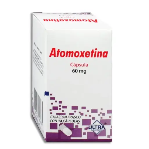 [7502216806535] ATOMOXETINA 60MG ULTRA Capsulas - c/14