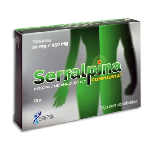 [7501258203418] SERRALPINA COMPUESTA Tabletas - c/10