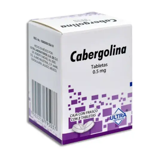 [7502216795037] CABERGOLINA ULTRA Tabletas - c/2