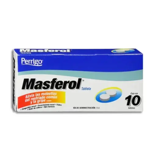 [7501109762583] MASFEROL Tabletas - c/10