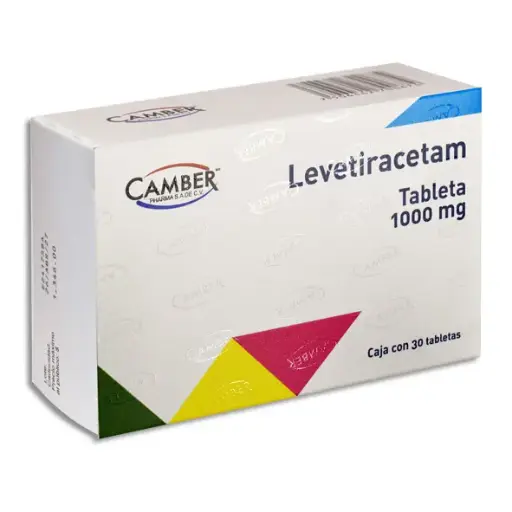 [7506442700674] LEVETIRACETAM 1G CAMBER Tabletas - c/30
