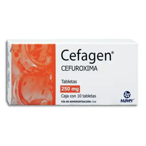 [7502009745119] CEFAGEN 250MG Tabletas - c/10