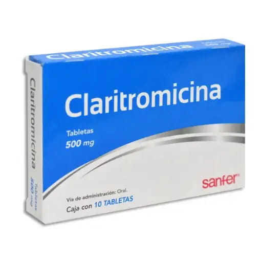 [7501385495380] CLARITROMICINA HORMONA Tabletas - c/10