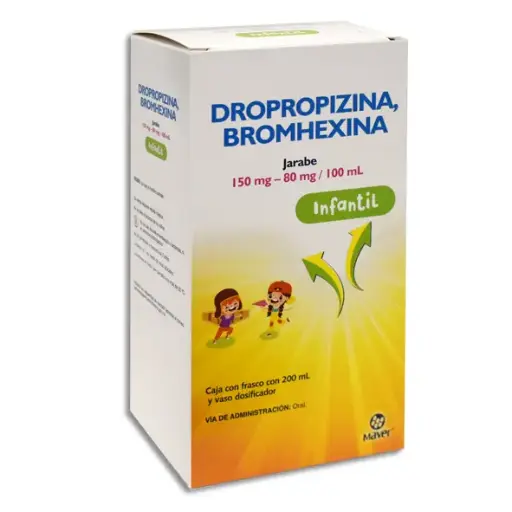[7502009749537] DROPROPIZINA , BROMHEXINA INFANTIL Jarabe - 200 ml
