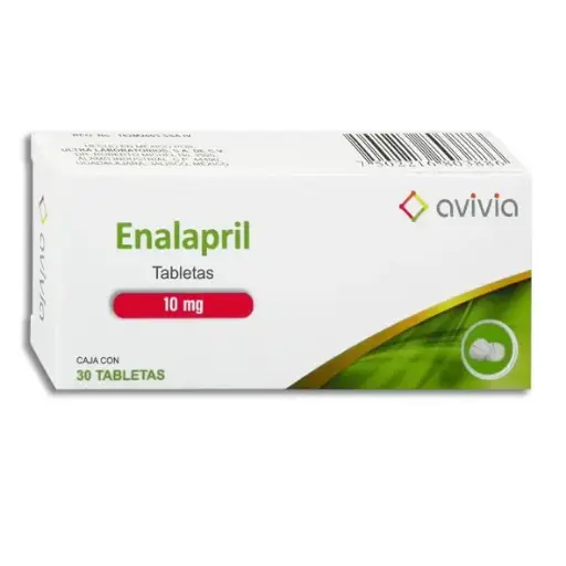 [7502216803886] ENALAPRIL AVIVIA Tabletas - c/30