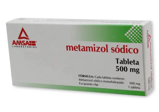 [7501349021648] METAMIZOL AMSA  Tabletas - c/10