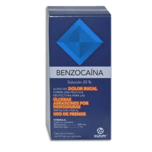 [7502009747670] BENZOCAINA Solucion - 9.7 ml