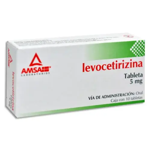 [7501349028395] LEVOCETIRIZINA AMSA Tabletas - c/10