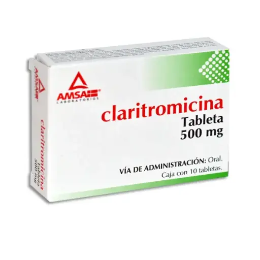 [7501349021686] CLARITROMICINA AMSA Tabletas - c/10