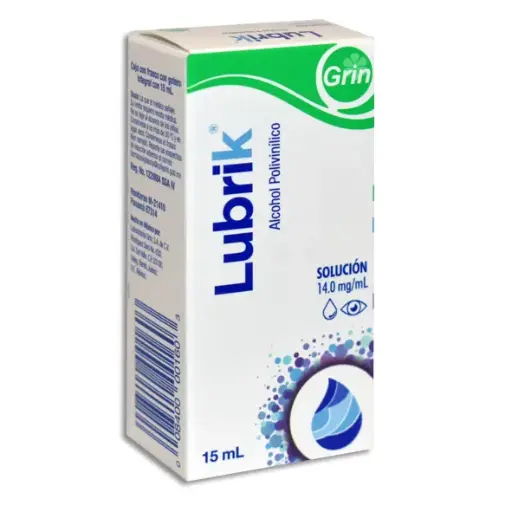 [008400001603] LUBRIK Solucion Oftalmica - 15 ml