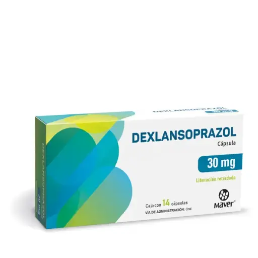 [7502009749391] DEXLANSOPRAZOL 30MG MAVER Capsulas LR - c/14