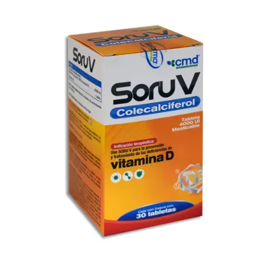[7501590288814] SORU V  Tabletas Masticables - c/30