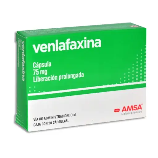 [7501349025530] VENLAFAXINA AMSA Capsulas LP - c/20
