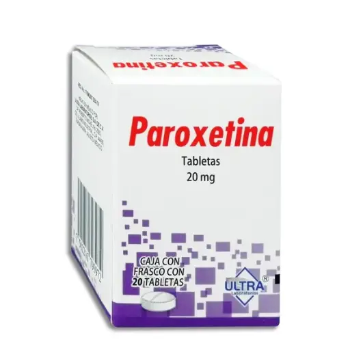 [7502216793972] PAROXETINA ULTRA Tabletas - c/20