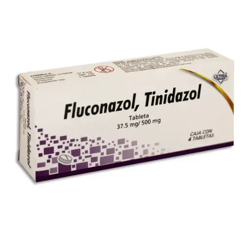 [7502216790926] FLUCONAZOL , TINIDAZOL ULTRA Tabletas - c/4