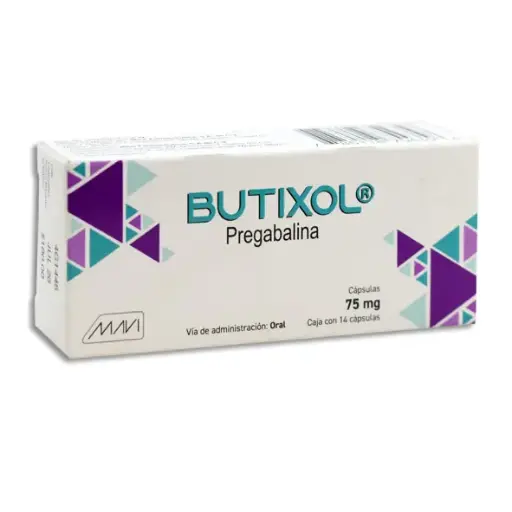 [785118754358] BUTIXOL 75MG Capsulas - c/14