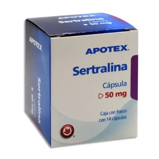 [7501277093809] SERTRALINA  APOTEX  Capsulas - c/14