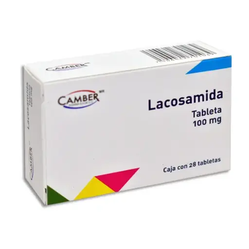 [7506442701039] LACOSAMIDA 100MG Tabletas - c/28