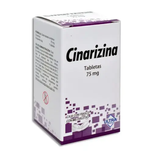 [7502216796379] CINARIZINA ULTRA Tabletas - c/60