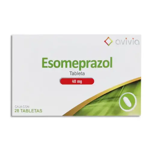 [7502216809147] ESOMEPRAZOL 40MG AVIVIA Tabletas - c/28