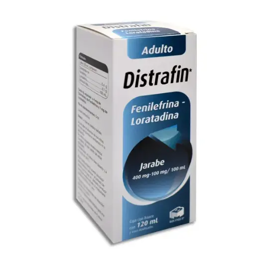 [7501573907121] DISTRAFIN ADULTO Jarabe - 120 ml