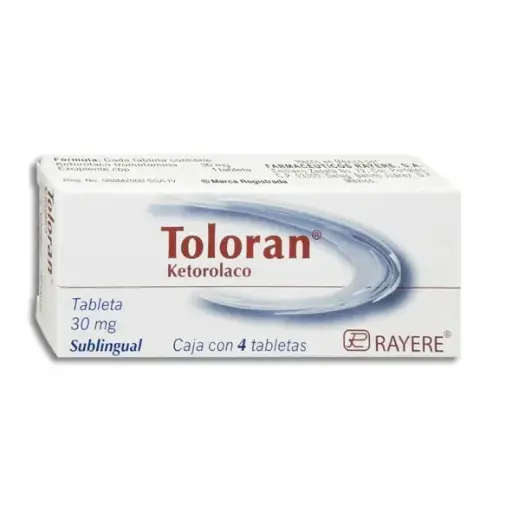 [7502003387636] TOLORAN SUBLINGUAL Tabletas - c/4