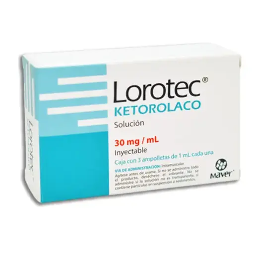 [7502009740831] LOROTEC  Solucion Inyectable - c/3