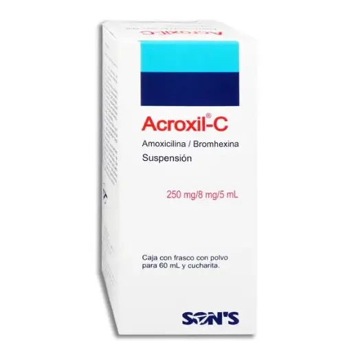 [7502001169296] ACROXIL C 250MG Suspension - 60 ml