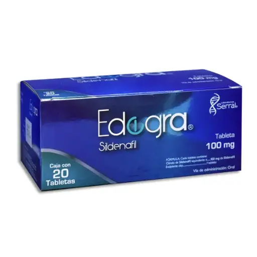 [7501258211352] EDEGRA 100MG Tabletas - c/20