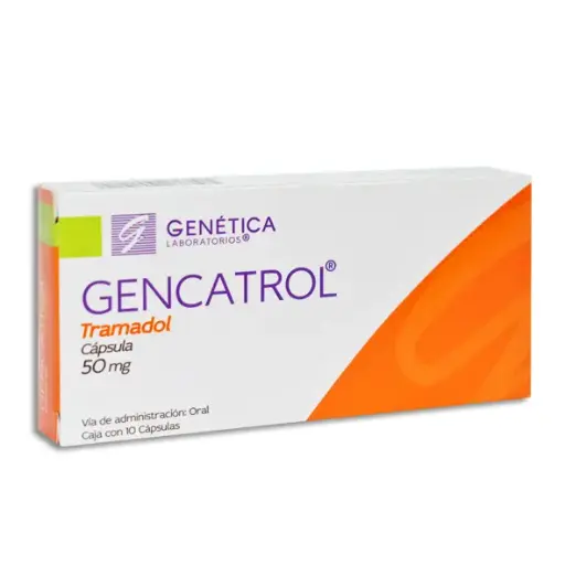 [7501842901010] GENCATROL 50MG Capsulas - c/10
