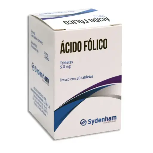 [7502010580976] ACIDO FOLICO SYDENHAM Tabletas - c/50